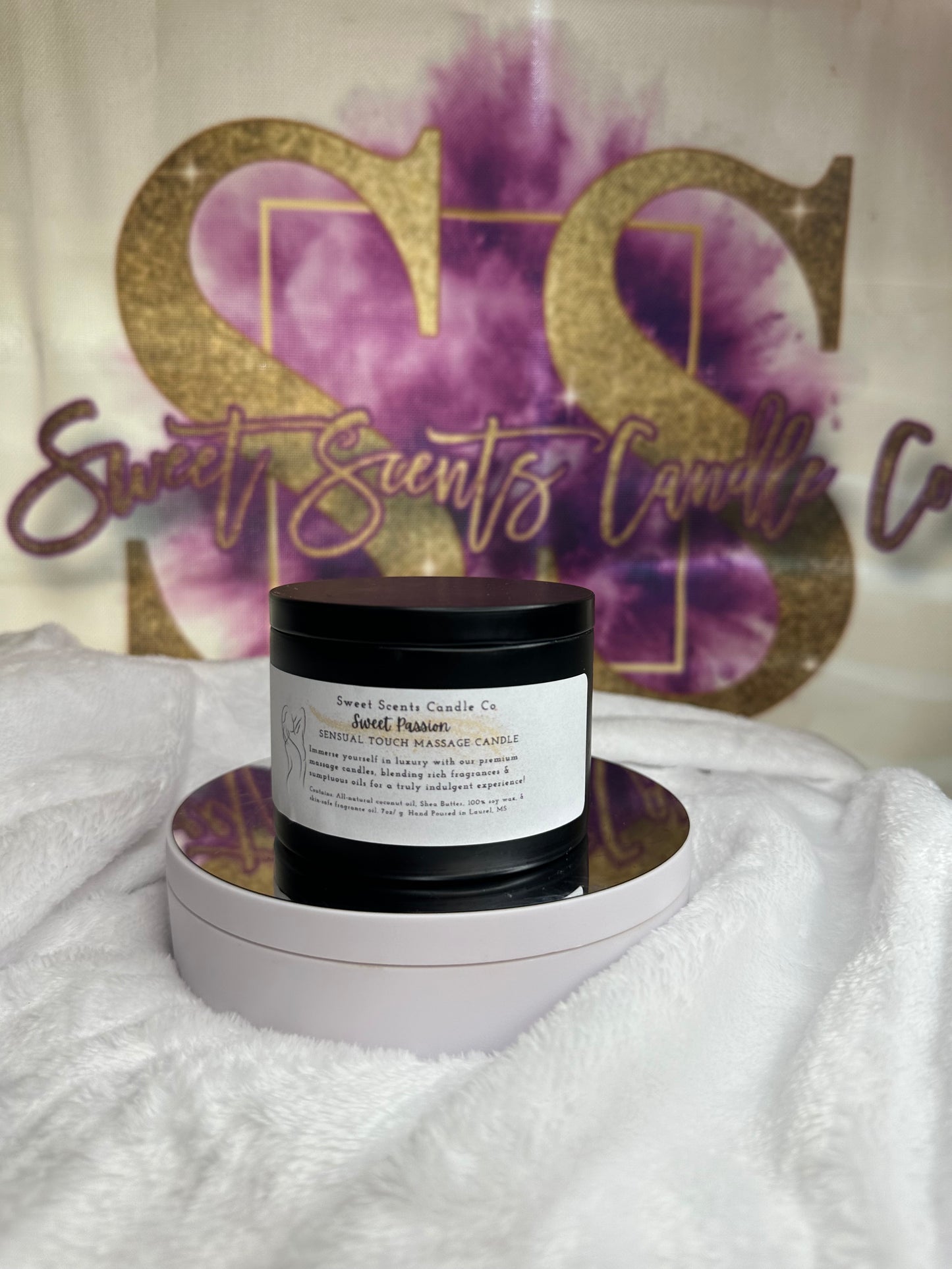 “Sweet Passion” Massage Candle