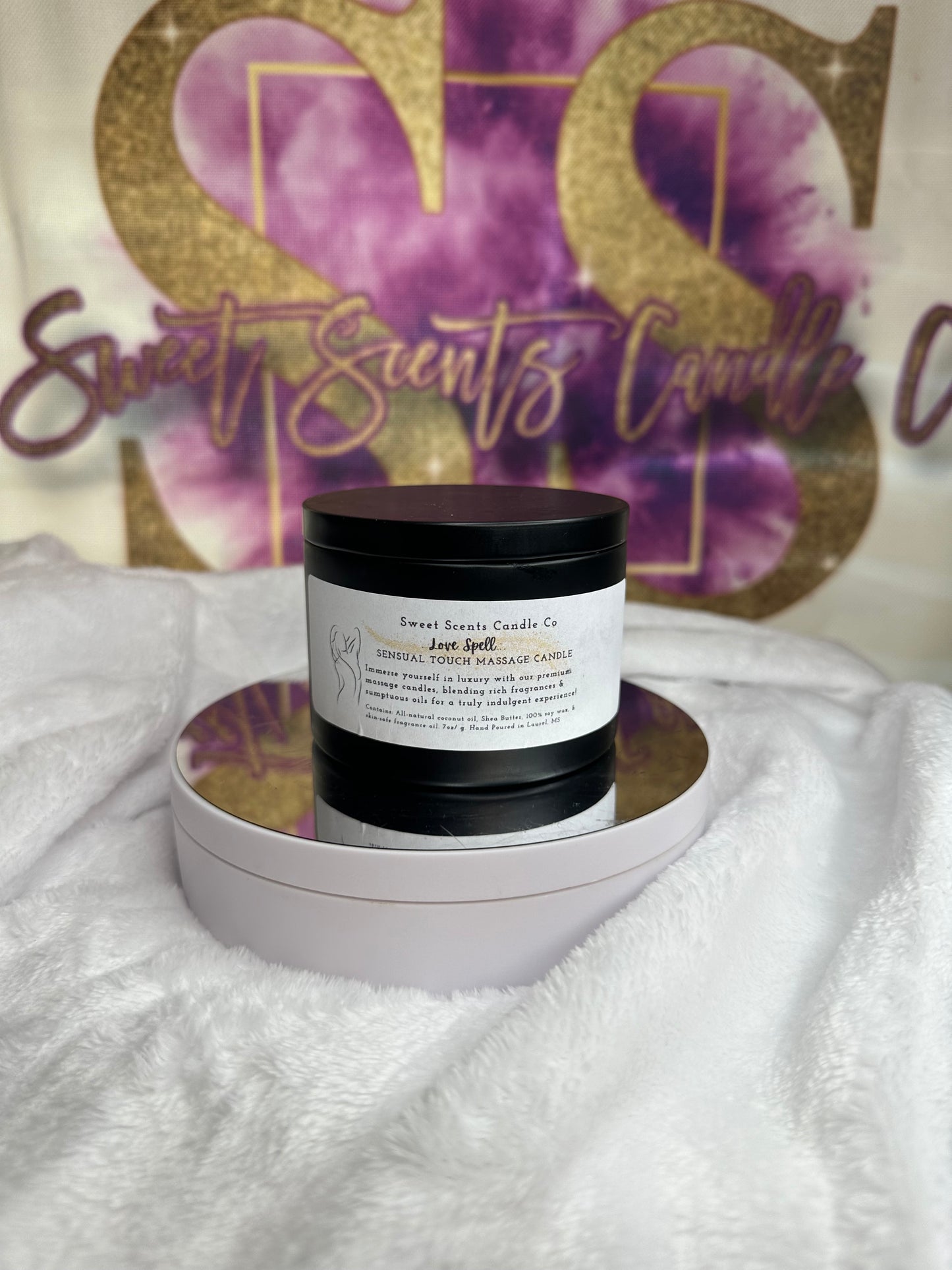 “Love Spell” Massage Candle