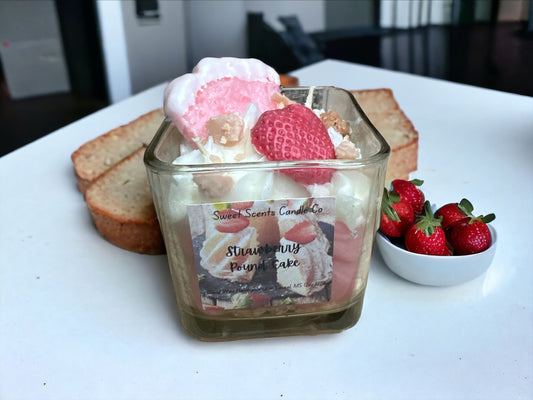 Strawberry Pound Cake